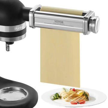 KitchenAid nerūsējošā tērauda makaronu lokšņu rullēšanas uzgalis