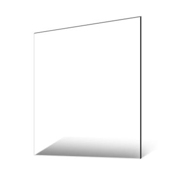 Plexiglas akrila loksne 36x48 collas, caurspīdīga, 1/4 collas bieza