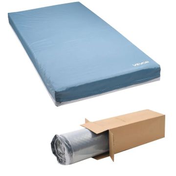 Medicīniskas kvalitātes daudzslāņu slimnīcas gultas matracis, 914x2030x153 mm, ūdensizturīgs, aprūpes vajadzībām