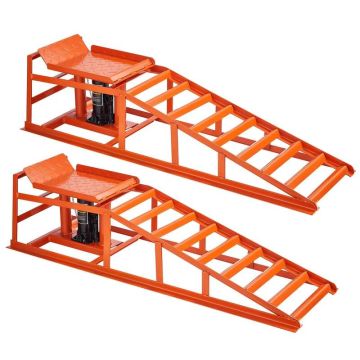 Hidrauliskās automašīnu rampas 5T, 270–360 mm, 2 gab.