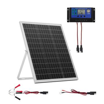 25 W 12 V saules bateriju lādētājs ar MPPT kontrolieri, IP67