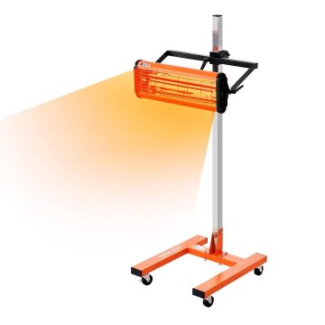 Infrasarkanā automātiskās sacietēšanas lampa, 1500 W, 3,44 kvadrātpēdas
