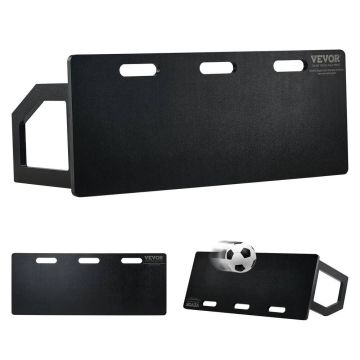 Pārnēsājams futbola atlēkušais bumbu grozs, 101,6x40,6 cm, salokāms HDPE