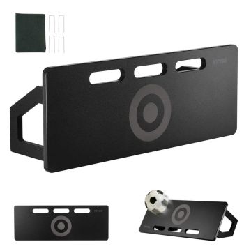 Pārnēsājams, saliekams futbola atsitiena dēlis, 32"x12", HDPE, treniņiem