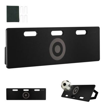 Pārnēsājams futbola bumbas atsitiena dēlis 40"x12" HDPE salokāms