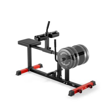 Sēdošs ikru trenažieris, 180 kg celtspēja, piemērots 1/2 collu diskiem