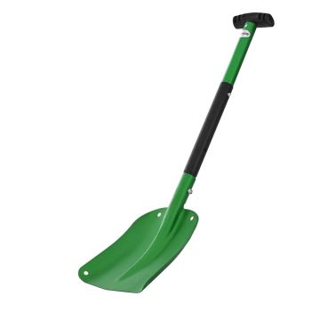 Alumīnija sniega lāpsta ar T veida rokturi, 21,5 cm plata, pārnēsājama