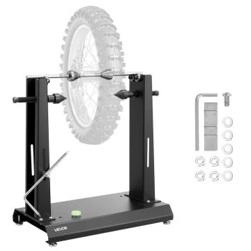 Motociklu un velosipēdu riteņu balansēšanas statīvs, 40 kg, 889 mm