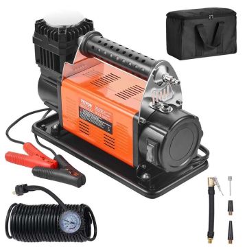 12 V pārnēsājams riepu piepūtējs, 150 PSI gaisa kompresors automašīnām