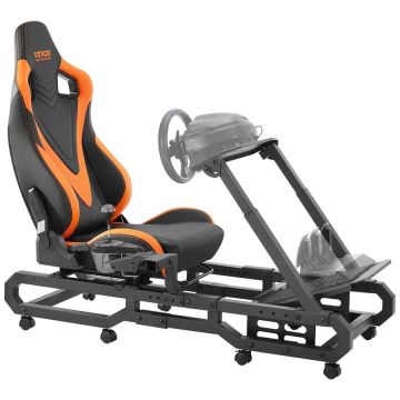 Izturīgs sacīkšu riteņu statīvs Logitech G923/G920/G29, slodze 150 kg