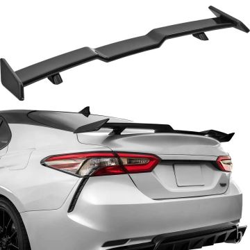 GT spārna automašīnas aizmugurējais spoileris, 57,9 collas, spīdīgi melns, ABS