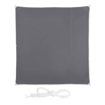 Saules aizsargs Relaxdays 10026356_976, Pelēks, 200 × 200 × 0,5 cm