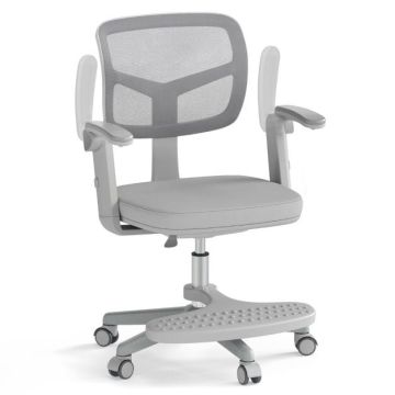 Children's chair, swivel seat, 57.15 × 54.61 × 80–91.44 cm