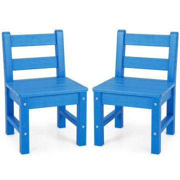 Children's chair, with backrest, Blue/gray/green/red, 35.56 × 33.02 × 57.15 cm