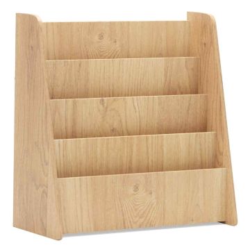 Children's bookshelf, 4 compartments, 57.5 × 26.5 × 59 cm
