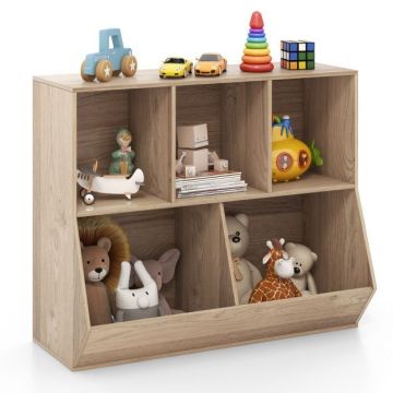 Children's shelf-organizer, 5 cubes, 90.17 × 76.2 × 40.64 cm