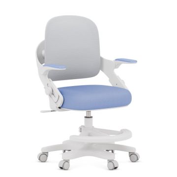 Children's swivel chair Mark Adler Junior 4.3, Blue/gray, 33 × 58 × 51 cm