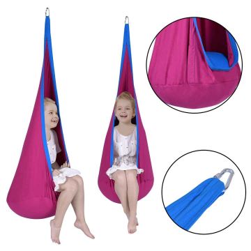 Children's hammock, inflatable, 27.5 × 63 in