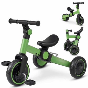 Children's tricycle, 5 in 1 with removable pedals, 66 × 48.26 × 52.07 cm