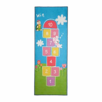 Bērnu spēļu paklājs Relaxdays 10032680.0, 10 lauciņi, 180 × 70 cm