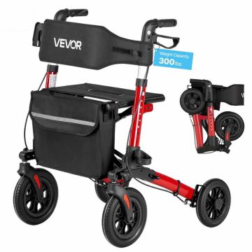 Staigulis ar sēdekli VEVOR HFK-9202E, 3 daļīgs, 715 × 720 × 840–965 mm