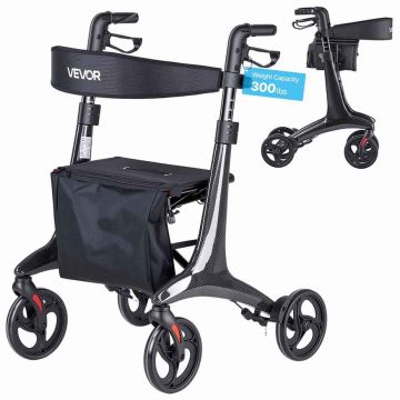Staigulis ar sēdekli VEVOR HFK-9298, 785 × 635 × 900–1020 mm