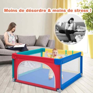 Children's playpen, 50 balls, 120 × 120 × 68 cm