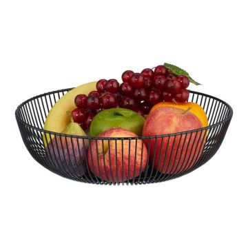 Augļu grozs Relaxdays 10051043.0, Ø 28 × 8 cm