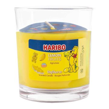 Augļu aromāta svece Haribo, 200 ml, Ø 7,5 × 8,5 cm
