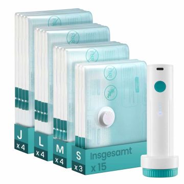 SONGMICS vacuum bags for clothes, 5 pcs