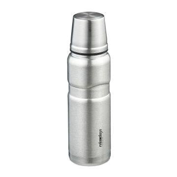 Vakuuma pudele ar krūzīti Relaxdays 10047587.0, 500 ml, Ø 7,5 × 26 cm