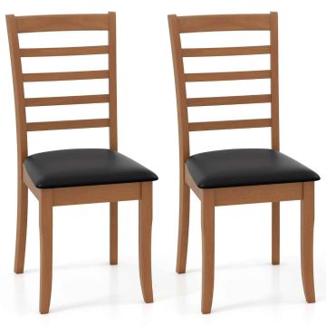 Dining chair, Black, 44 × 96 × 56 cm
