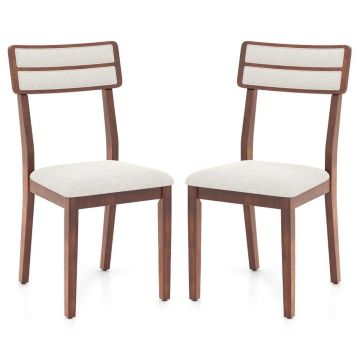 Dining chairs, 2 pcs, Brown, 45 × 51 × 89 cm