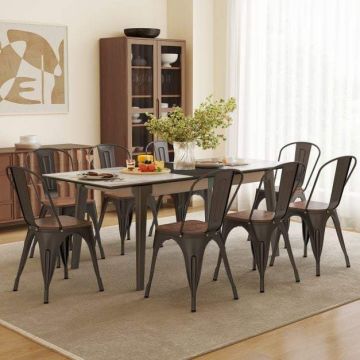 Dining chairs, 4 pcs, 44 × 51 × 84 cm