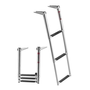 Лестница для лодки VEVOR 7331S, 3 ступени, 42,5 × 6 × 32,5 см