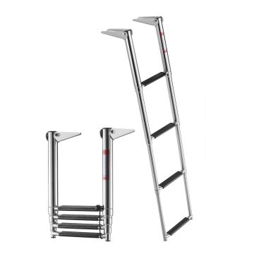 Лестница для лодки VEVOR 7341S, 4 ступени, 44 × 7 × 33 см