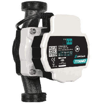 Ūdens sūknis Titanio 25/80, 65 W, 130 mm