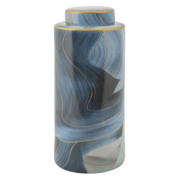 Vāze Elegant, ar vāku, Ø 15 × 34 cm