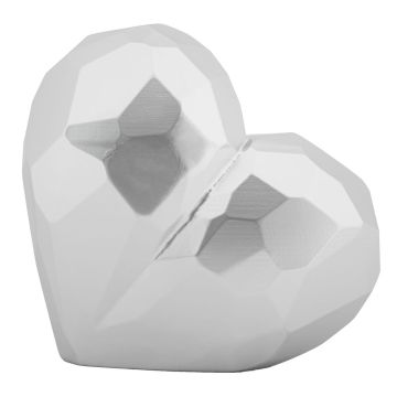 Vāze Heart, 19 × 18 × 9 cm