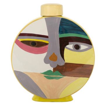 Vāze „Piccassy Color Round“, 28 × 33 × 9 cm