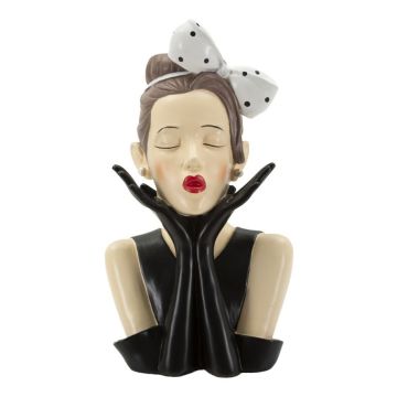 Vāze Woman Vase Hollywood A, 17 × 30,5 × 14 cm