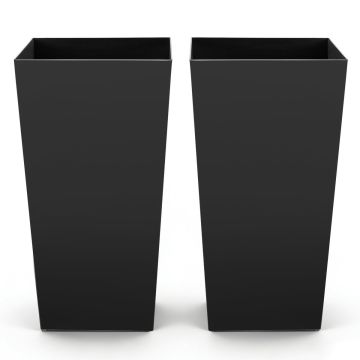 Podi VEVOR F4075W-BK, 2 gab, Melna, 39 × 75 cm