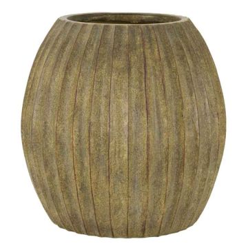 Puķu pods Mauro Ferretti Breeze, Zaļš, Ø 32 × 32,5 cm
