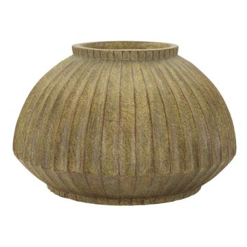 Puķu pods Mauro Ferretti Breeze, Zaļš, Ø 40 × 26,5 cm