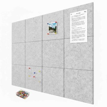Фетровые доски Relaxdays, 12 шт, 30 × 30 × 0,9 см
