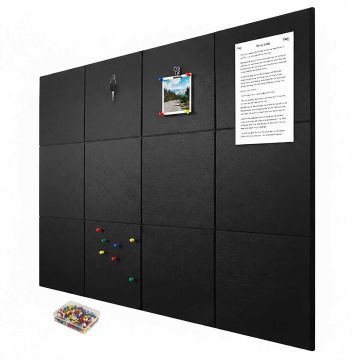 Фетровые доски Relaxdays, 12 шт, 30 × 30 × 0,9 см
