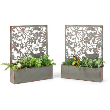 Vertical pot set, 2 pcs, 59.69 × 80.01 × 16.51 cm