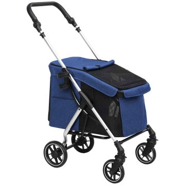 Коляска для собак PawHut 80x48,5x106см, разных цветов