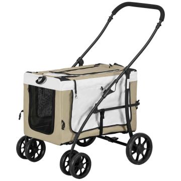 Коляска для собак PawHut 81x58x97,5см, разных цветов