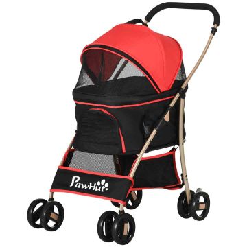 Коляска для собак PawHut 82x49,5x98см, разных цветов